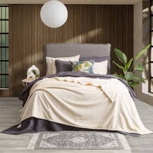 Mandel Velvet Blanket
